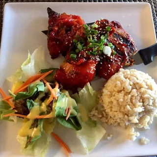 1. BBQ Chicken Lunch Plate
