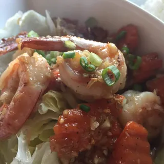 12. Garlic Shrimp Lunch Plate