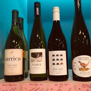 Wines for sale
