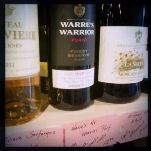 You know me and Port.