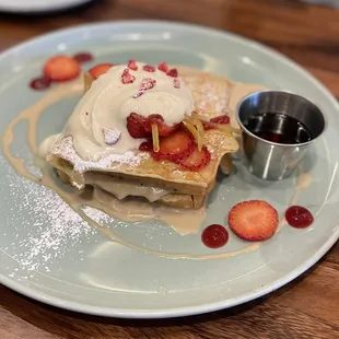 Jasmine tea French toast