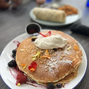 Mixed Berry Pancakes