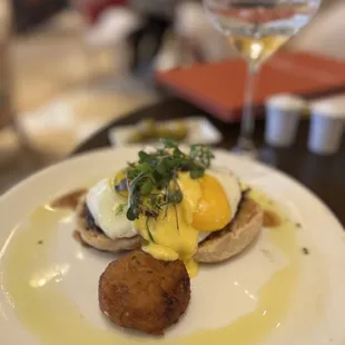 Short Rib Eggs Benedict