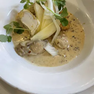 Fried Oyster Pan Roast