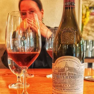 A lovely 2015 Burgundy...the wine list here is exceptional