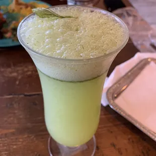 Lemon with Mint Fresh Juice