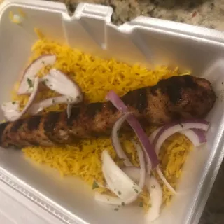 Grilled Chicken Kofta w/two sides