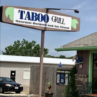 Front sign
