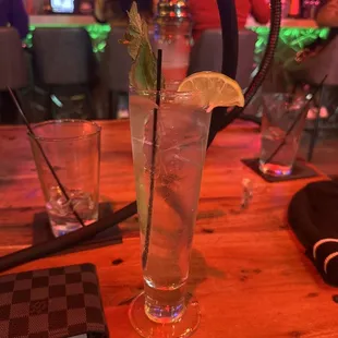 Mojito and hookah in Charlotte this place is so chill and the vibes are cool even the door man is super cool