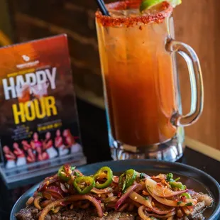 Aguachile de Ribeye 
CANTINA SUNDAY SPECIAL