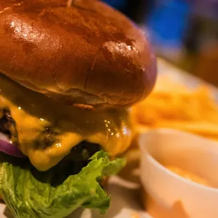 Delicious  Angus  Burger and every Wednesday cost only $7