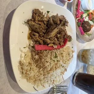 Chicken Shawarma plate