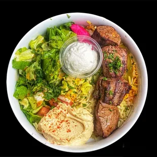 Lamb Kabab Bowl