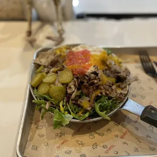 Braised Lamb Shawarma Pan