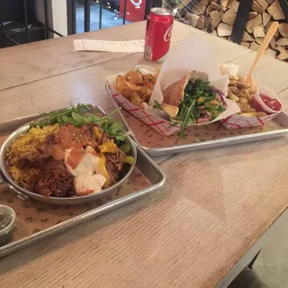 Sweet Potato Falafel Pita