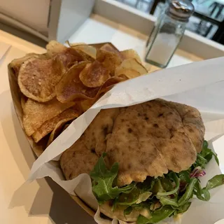 Braised Lamb Shawarma Pita