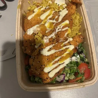 Crispy Chicken Schnitzel Pan