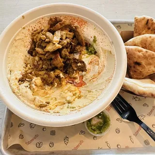Shakshuka Hummus Bowl