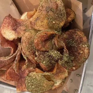 Housemade Potato Chips with Onion Dip