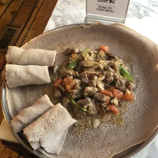 Lamb lega tibs