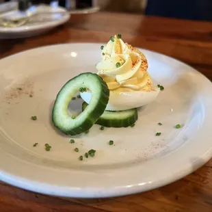 Nothing like a good deviled egg playboy.
