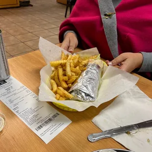 Chicken Shwarma Sandwich