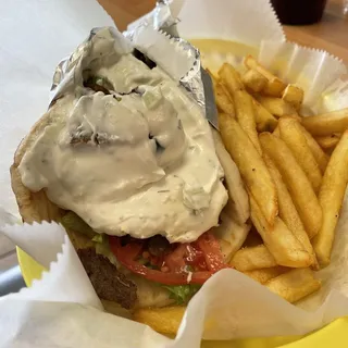 Original Greek Gyro Sandwich