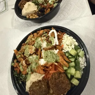 salads, salad, food