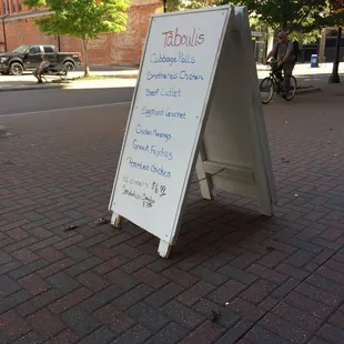 Some yummies they serve.