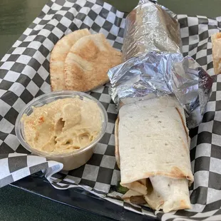 Beef lamb shawarma