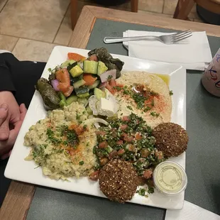 Falafel plate