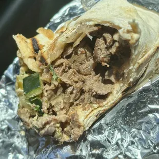 Lamb Beef Shawirma Wrap