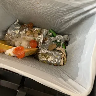Didn&apos;t want to take out of garbage for picture. All 3 thrown away