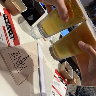Favorite Shabu! Sapporo on draft