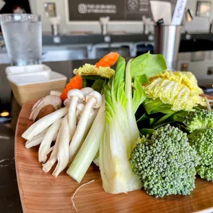 Veggie platter