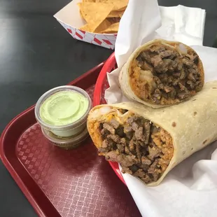 Surf and Turf Burrito