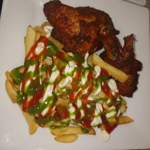 bbq wings, chicken wings and fried chicken, fried chicken, chicken wings, chicken, bbq chicken, food, poultry, fried chicken wings