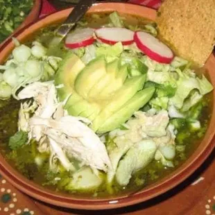 Pozole Verde (Chicken)