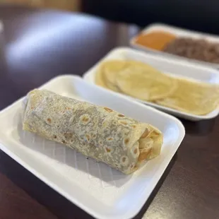 Carne asada burrito