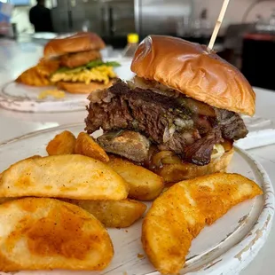 Flinstones Burger. Lunch 7/20/2024