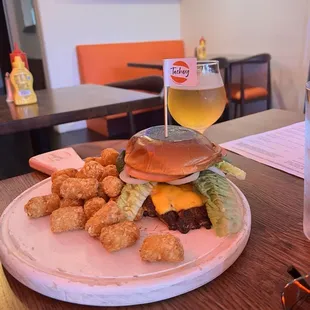 Plain Smash Burger