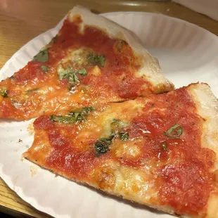 Margherita pizza