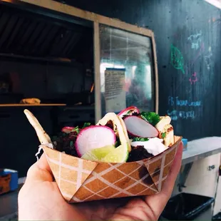 Messin' with Texas brisket with a perfect kick!!