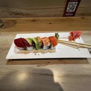 Rainbow roll