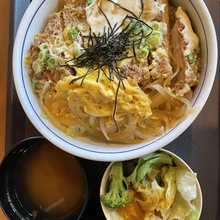 Pork katsu lunch
