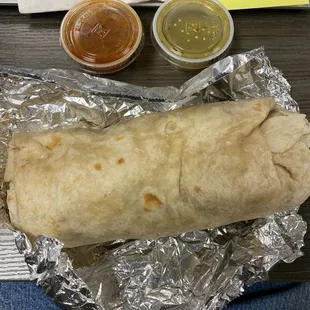 The Carnitas super burrito