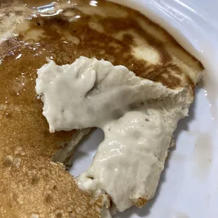 raw pancake batter
