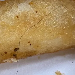 Fries with a side of hair