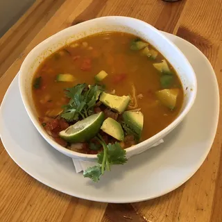 SOPA DE TORTILLA