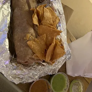 GRILLED VEGETABLE BURRITO